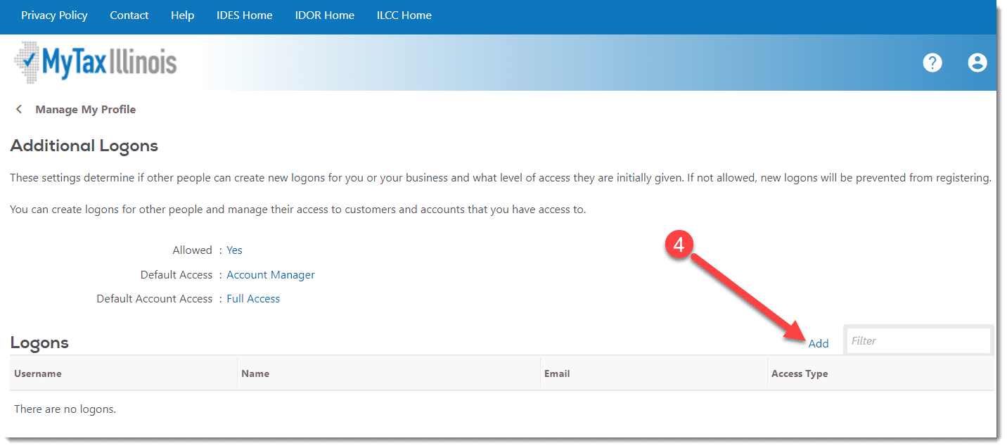 IL MyTax 3rd-Party Access